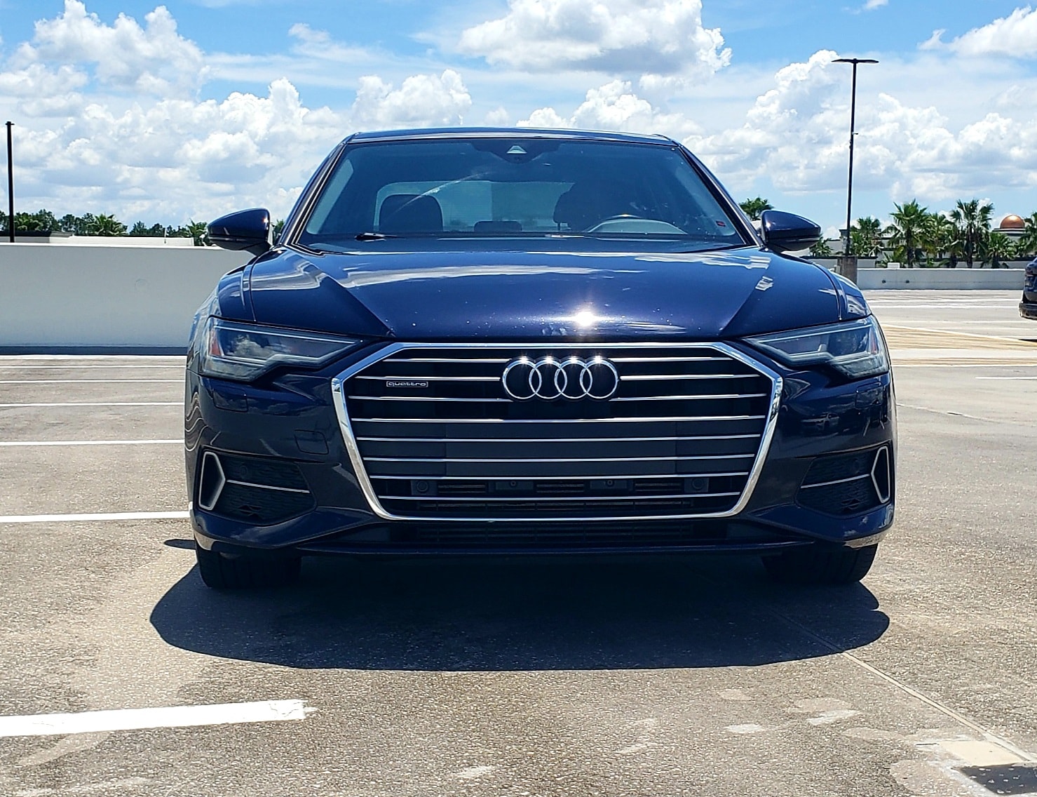 2019 Audi A6 — front direct view