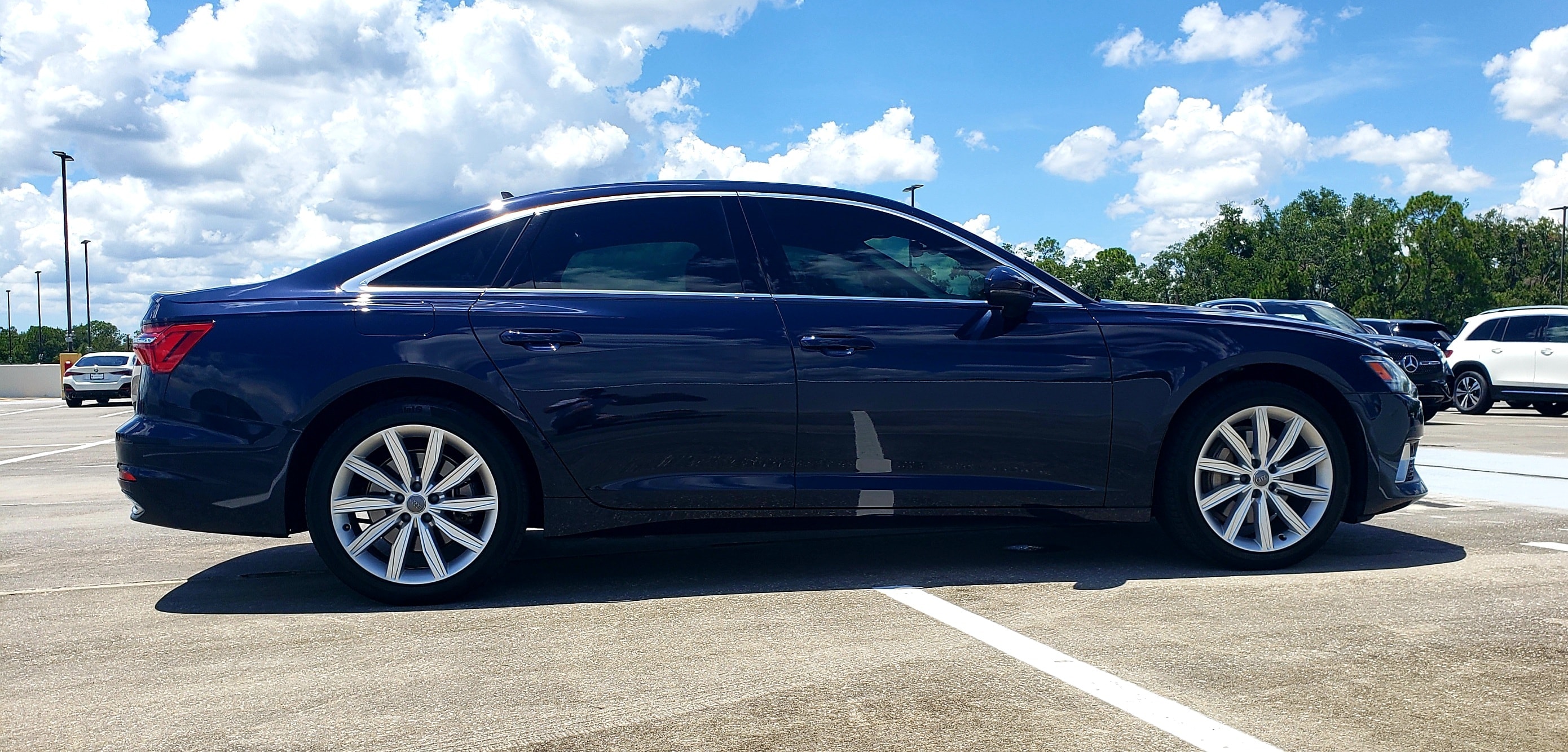 2019 Audi A6 — driver side profile