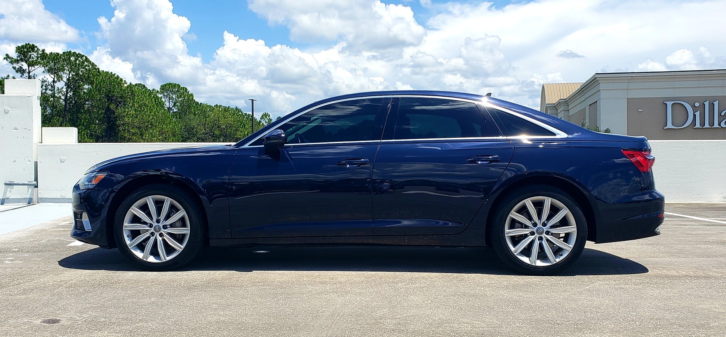 2019 Audi A6 — passenger side profile